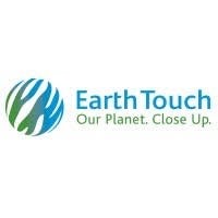 earth touch logo on a white background